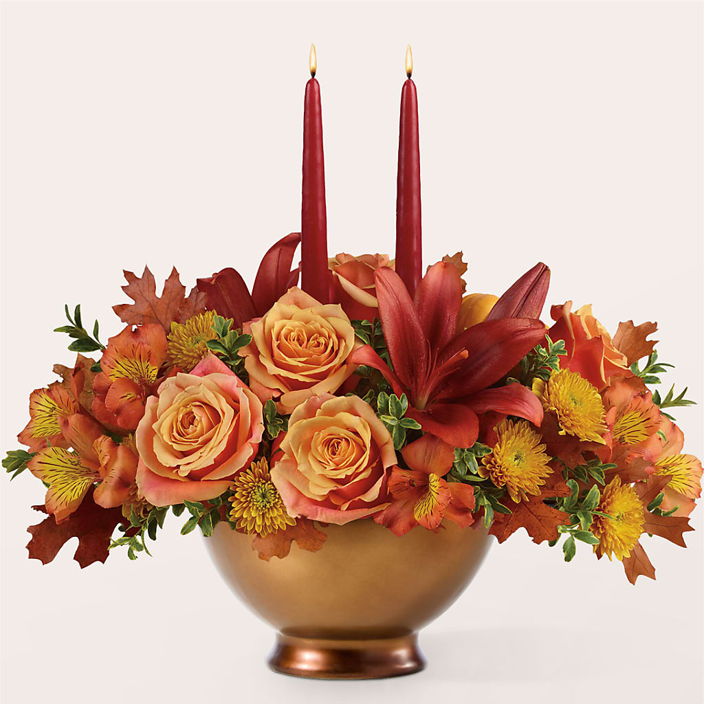 Harvest Table Centerpiece – ANNA'S FLOWERS & GIFTS, West Long Branch NJ