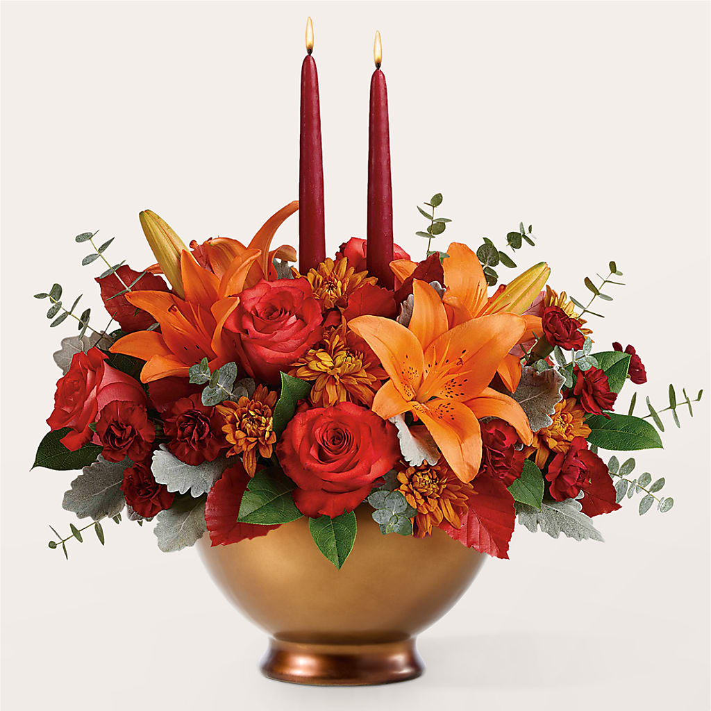 Fruits of Fall Centerpiece – ANNA'S FLOWERS & GIFTS, West Long Branch NJ