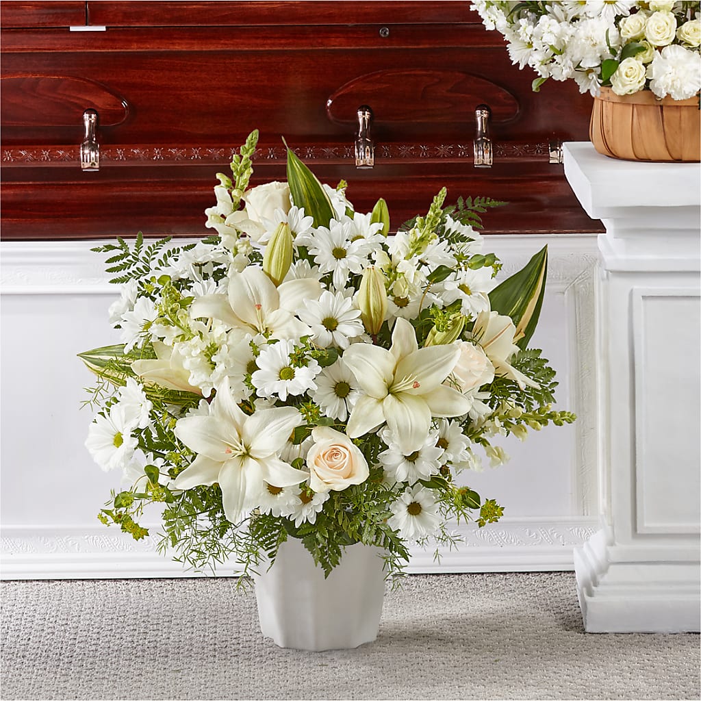 Thoughts of Tranquility Floor Basket – ANNA'S FLOWERS & GIFTS, West Long Branch NJ