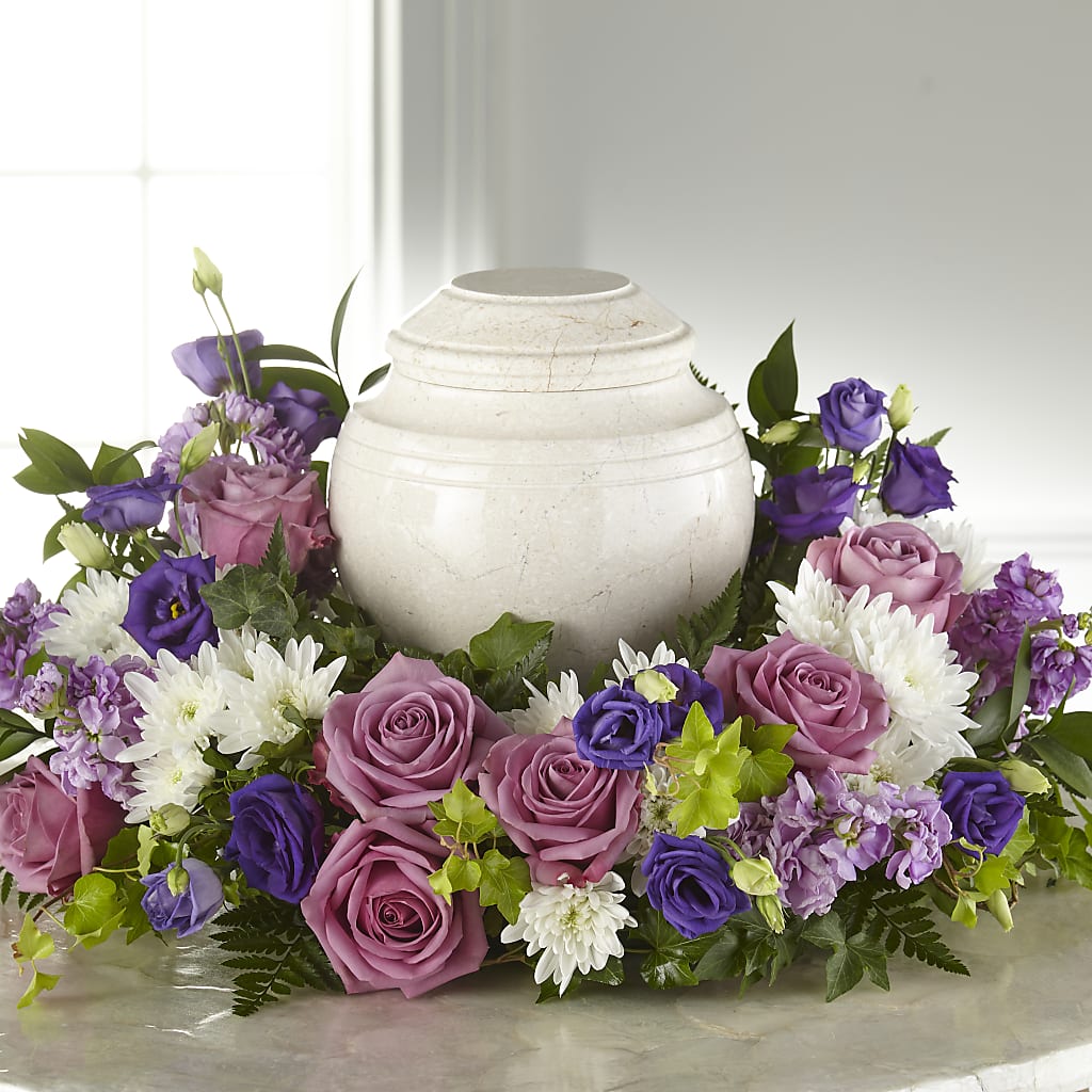 Blooming Sympathy Cremation Adornment – ANNA'S FLOWERS & GIFTS, West Long Branch NJ