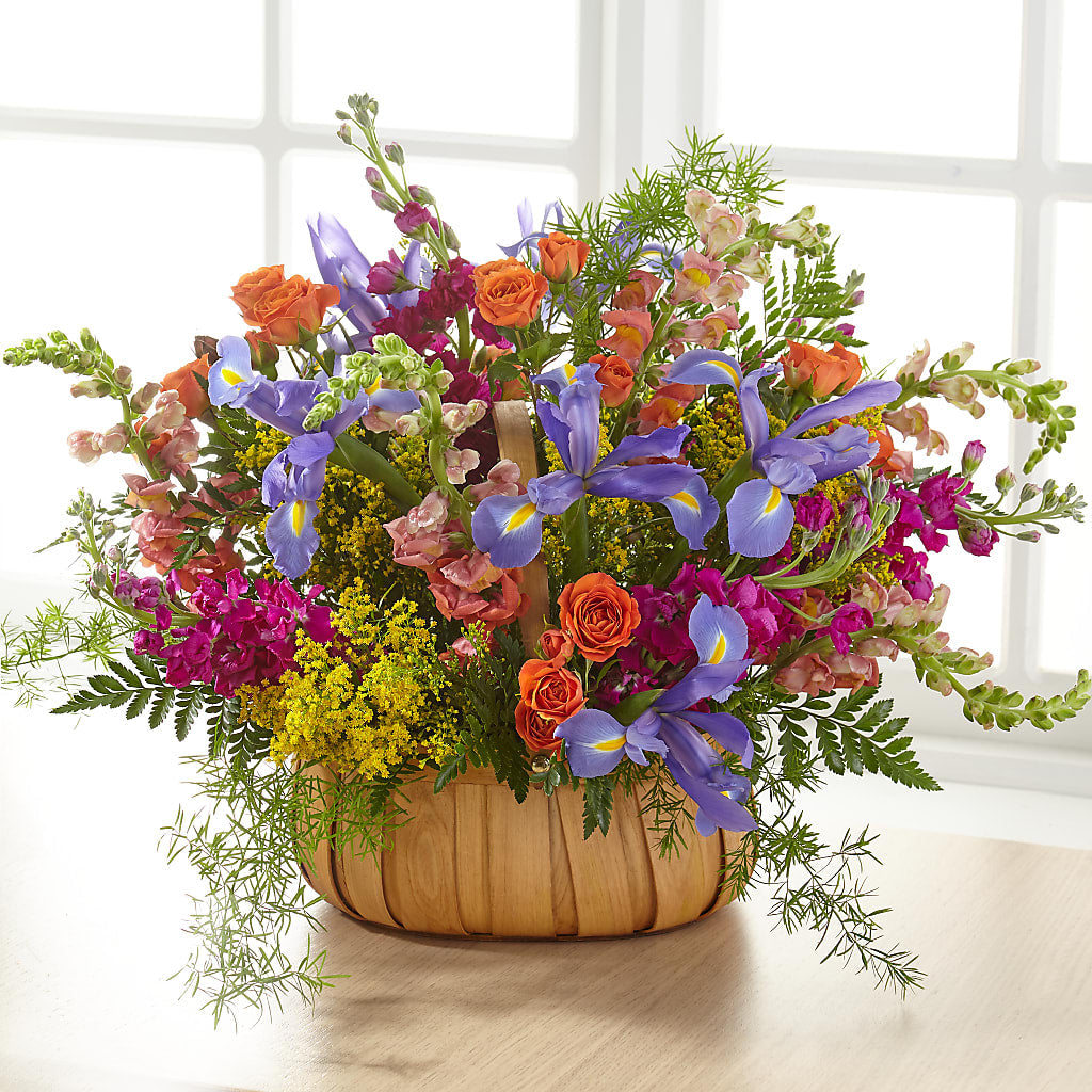 Garden of Life Basket – ANNA'S FLOWERS & GIFTS, West Long Branch NJ