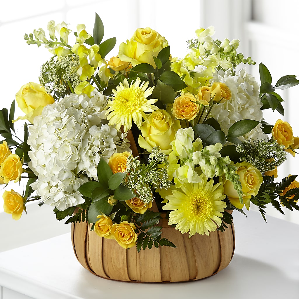 Rustic Remembrance Basket – ANNA'S FLOWERS & GIFTS, West Long Branch NJ