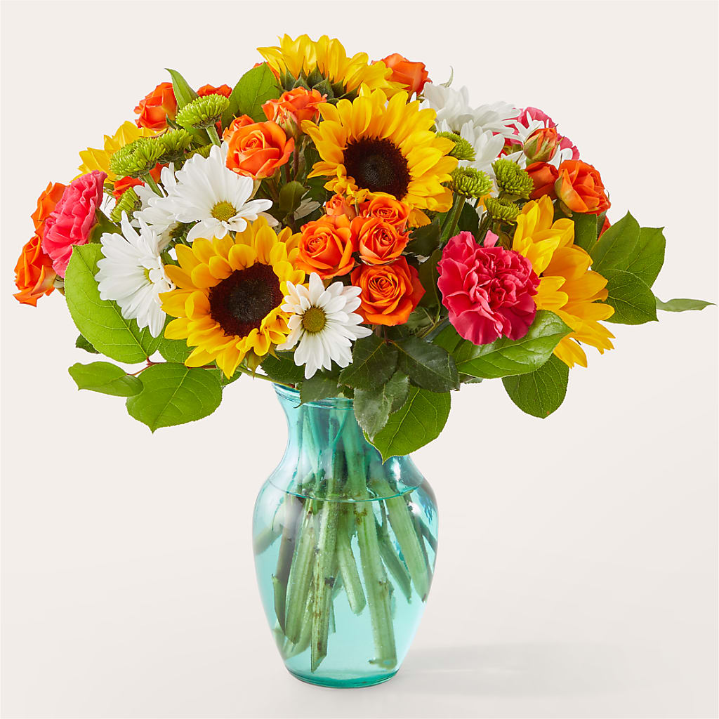 Sun-drenched Blooms Bouquet – ANNA'S FLOWERS & GIFTS, West Long Branch NJ