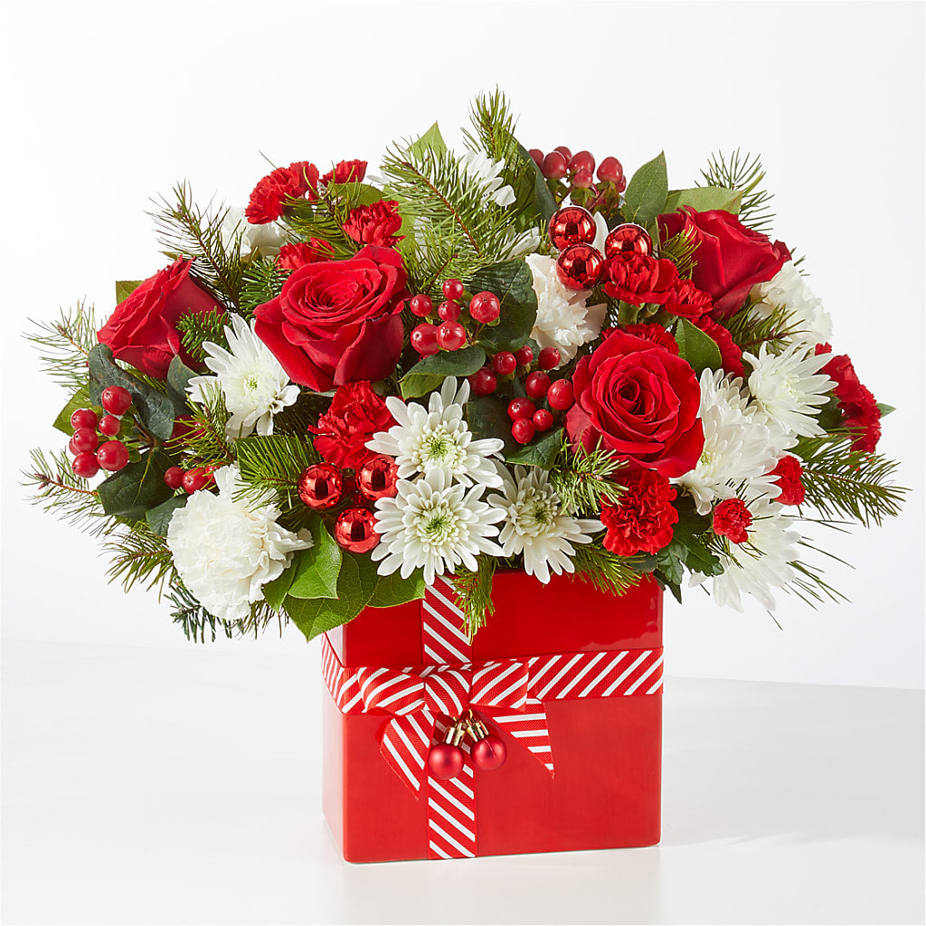 Presents Under the Tree Bouquet – ANNA'S FLOWERS & GIFTS, West Long Branch NJ