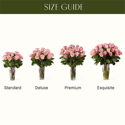 Long Stem Pink Rose Bouquet – ANNA'S FLOWERS & GIFTS, West Long Branch NJ