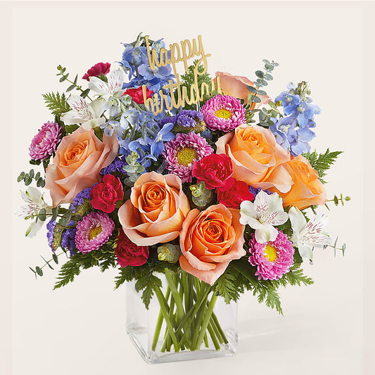 Birthday Bash Bouquet – ANNA'S FLOWERS & GIFTS, West Long Branch NJ