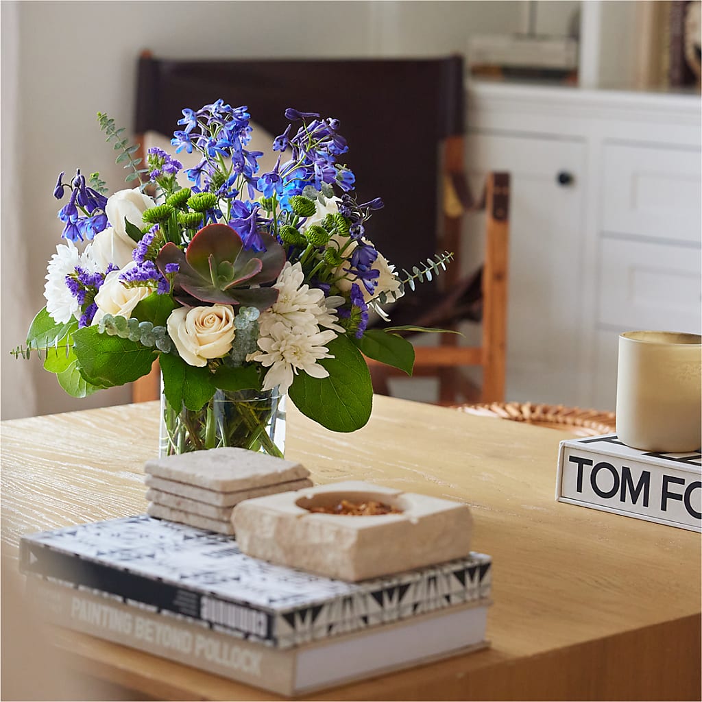 Cerulean Waves Bouquet – ANNA'S FLOWERS & GIFTS, West Long Branch NJ