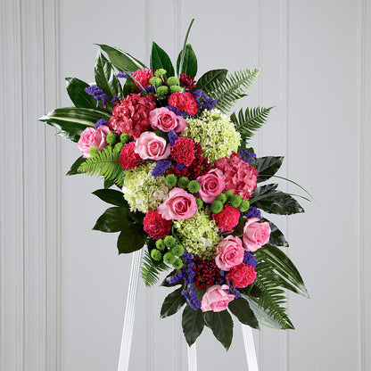 Refreshing Mix Standing Spray – ANNA'S FLOWERS & GIFTS, West Long Branch NJ