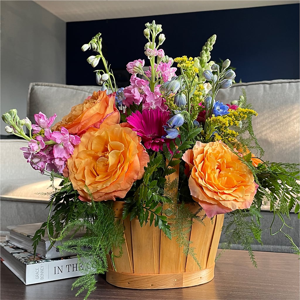 Garden of Life Basket – ANNA'S FLOWERS & GIFTS, West Long Branch NJ