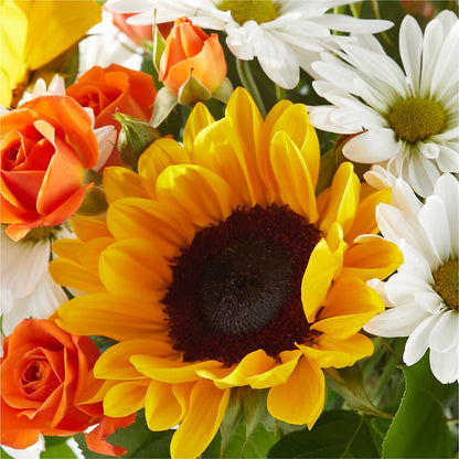 Sun-drenched Blooms Bouquet – ANNA'S FLOWERS & GIFTS, West Long Branch NJ