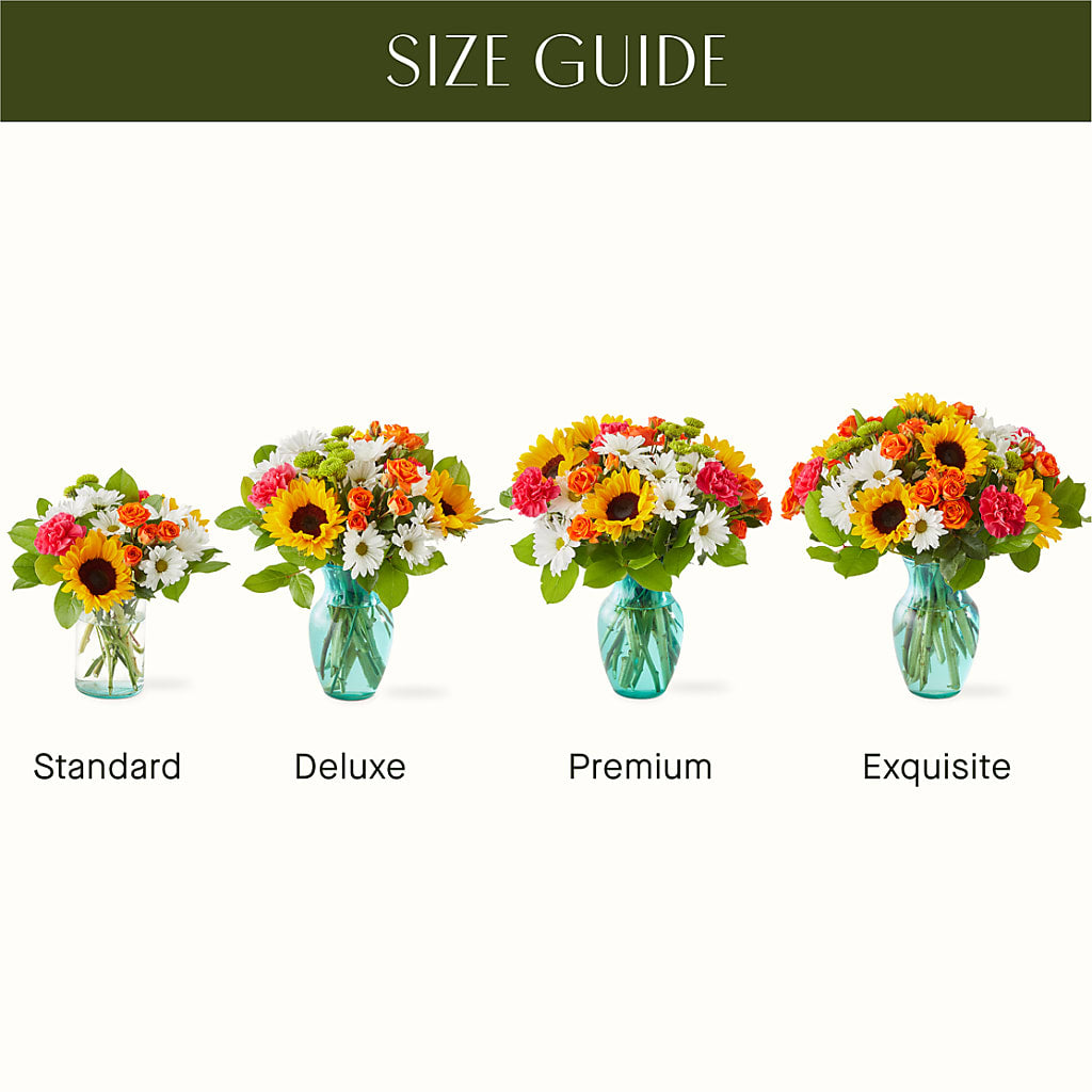 Sun-drenched Blooms Bouquet – ANNA'S FLOWERS & GIFTS, West Long Branch NJ